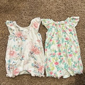 Baby girl floral one piece